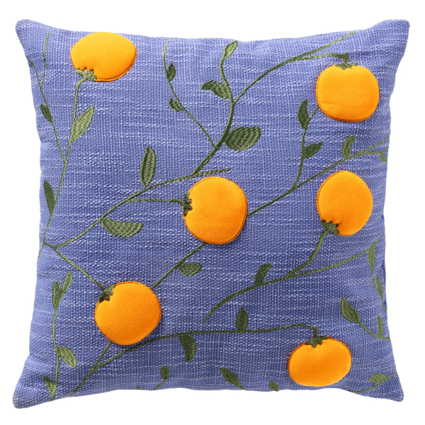 Dutch Decor Kissenhülle 'Mandarin' 45 x 45 cm Pale Iris - Lila